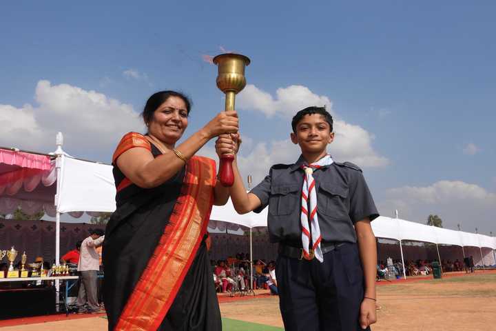 Harvest International School-Sports Day