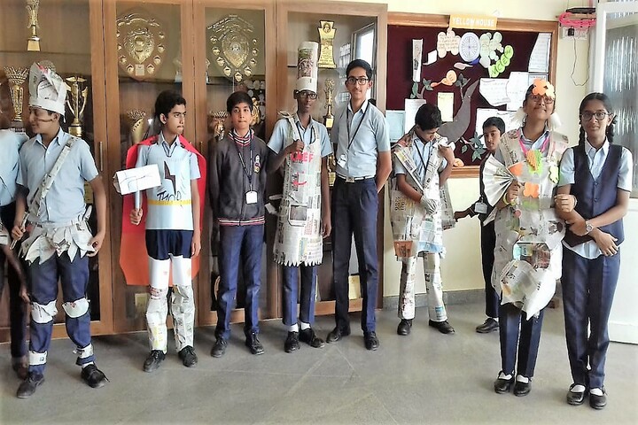 Hassan Public School-Best out of Waste