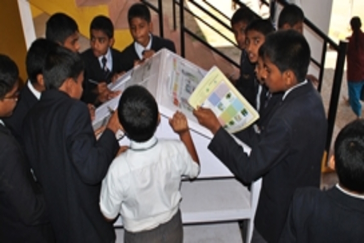 Jnanaganga Residential School-Library