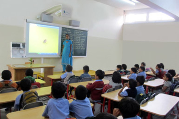 K L E International School-Classroom
