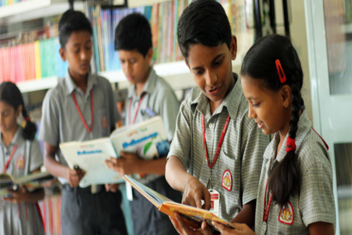 K L E School Dharwad-Library