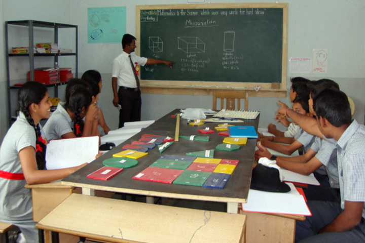 K L E Mahadevappanna Munavalli School- Maths lab