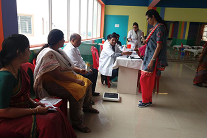 K M V Red Hills High School- Blood Donation camp