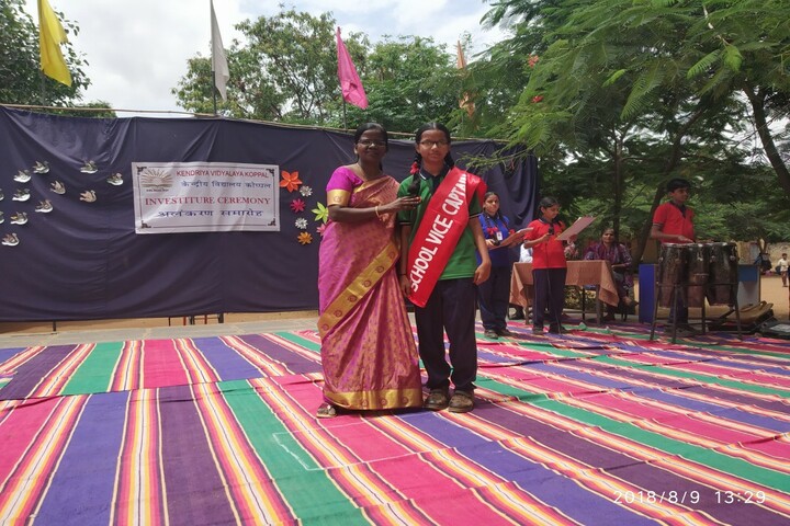 Kendriya Vidyalaya-Investiture Ceremony