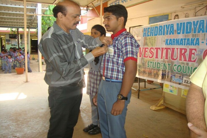 Kendriya Vidyalaya-Investiture Ceremony