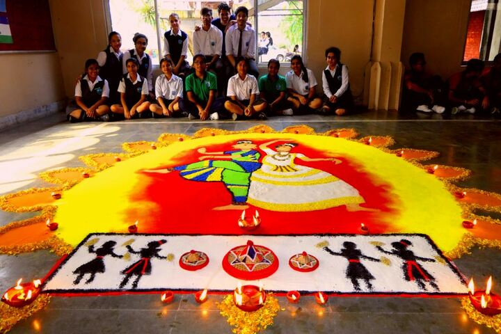 Faculty higher secondary school - rangoli
