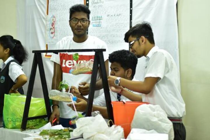 Faculty higher secondary school - science exhibition