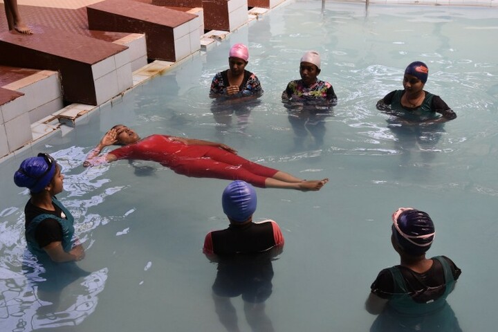 Kittur Rani Channamma Residential Sainik School For Girls-Swimming