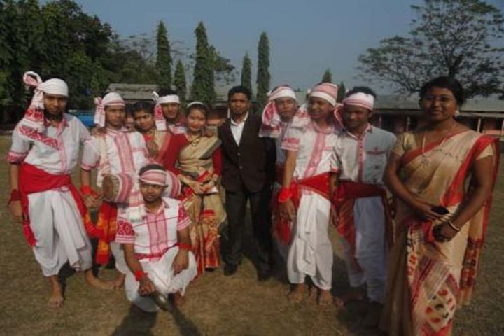 Goalpara English School-Bihu Dance