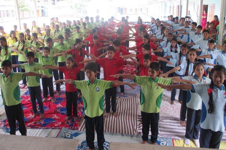 Green meadows school - yoga