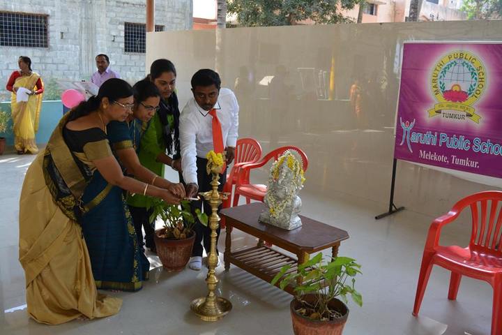 Maruthi Public School-Grandparents Day