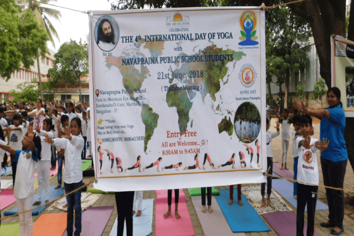 Navaprajna Public School-Yoga