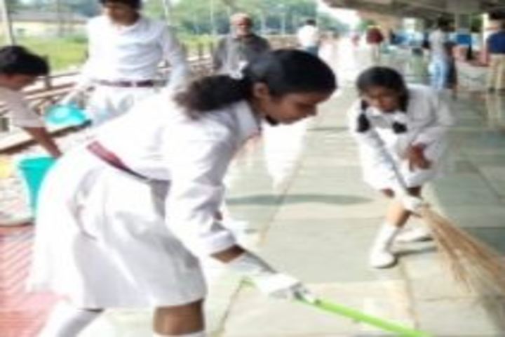 Happy convent school - swachh bharat