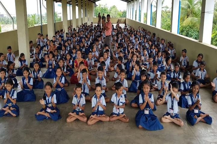 NITK English Medium School-Yoga Day