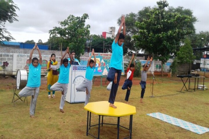 Podar International School-Yoga Day