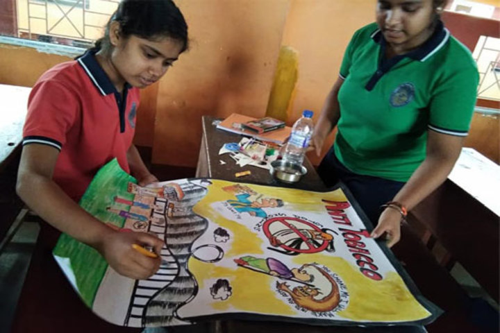 Hindustani Kendriya Vidyalaya-painting competition
