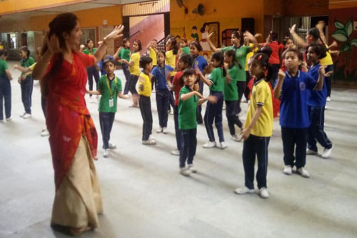 Hindustani Kendriya Vidyalaya-Dance Activity
