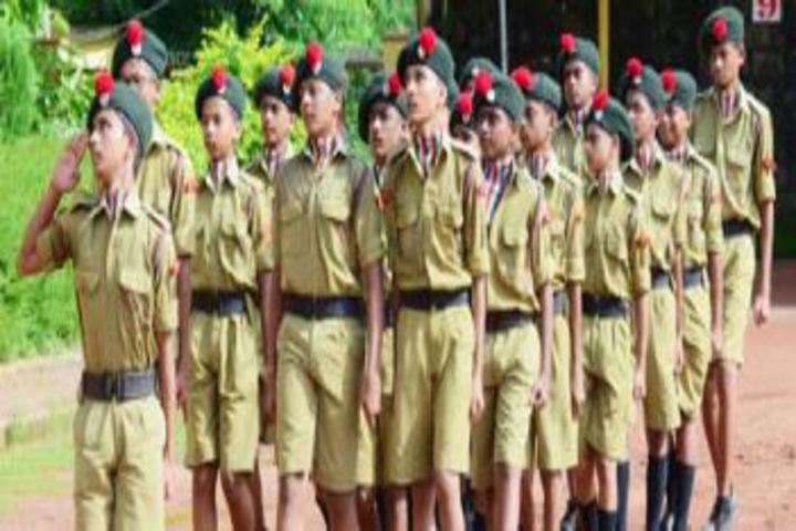 S M S English Medium School-NCC