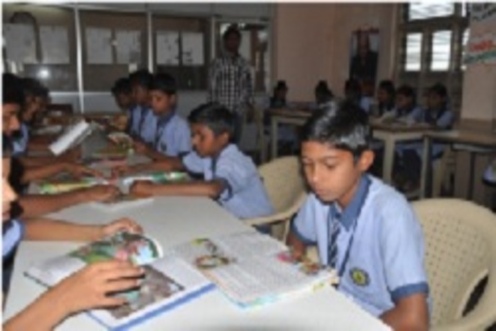 Siddha Bharati Vidya Mandir School-Library