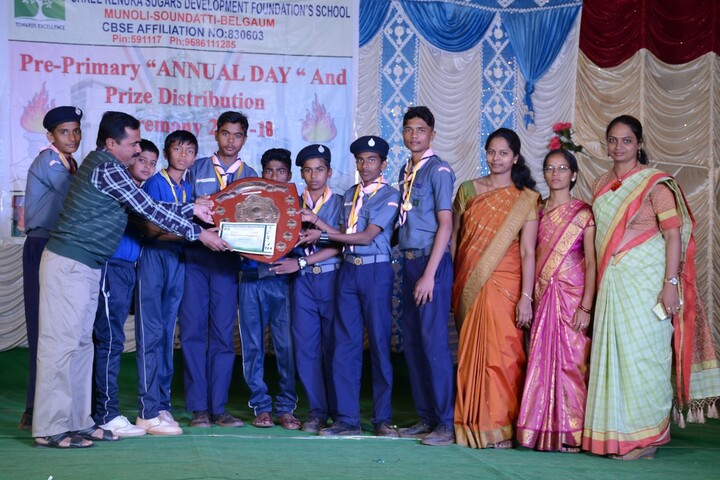 Sri Renuka Foundation School-Sports Price Distribution