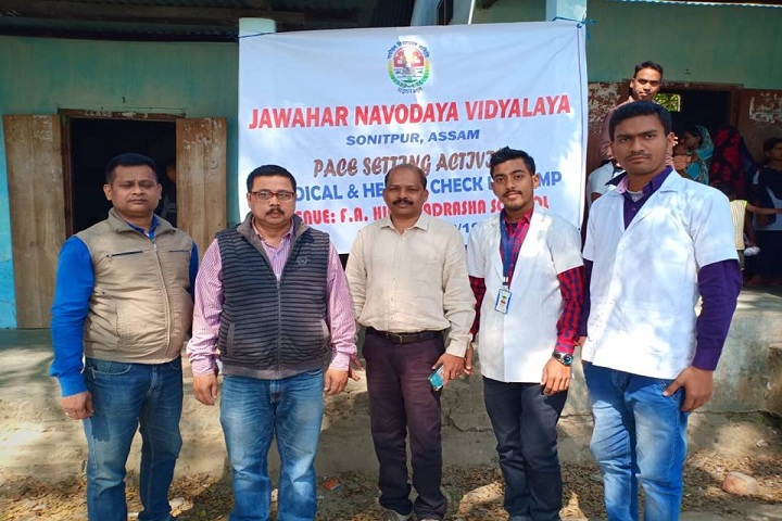 Jawahar Navodaya Vidyalaya- Health check up