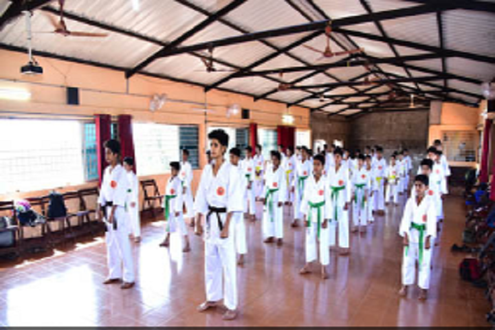 A J I Senior Secondary English School-Karate