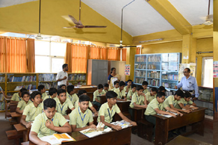 A J I Senior Secondary English School-Library