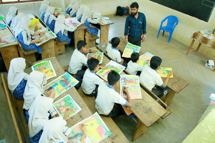 Al Falah English School-Drawing