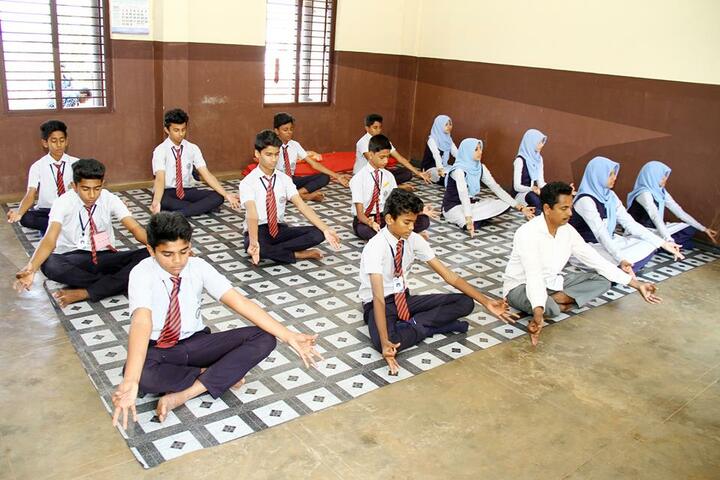 Al Fouz Jamia English School-Yoga Day