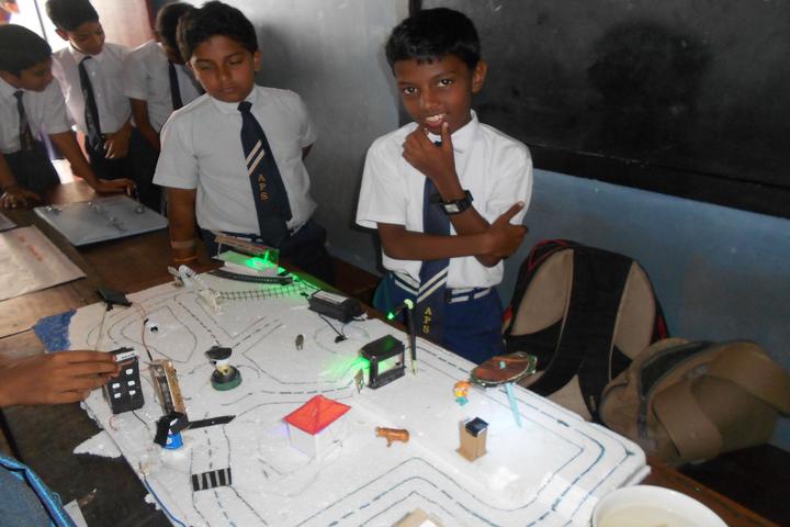 Amrutha Public School-Science Exhibition
