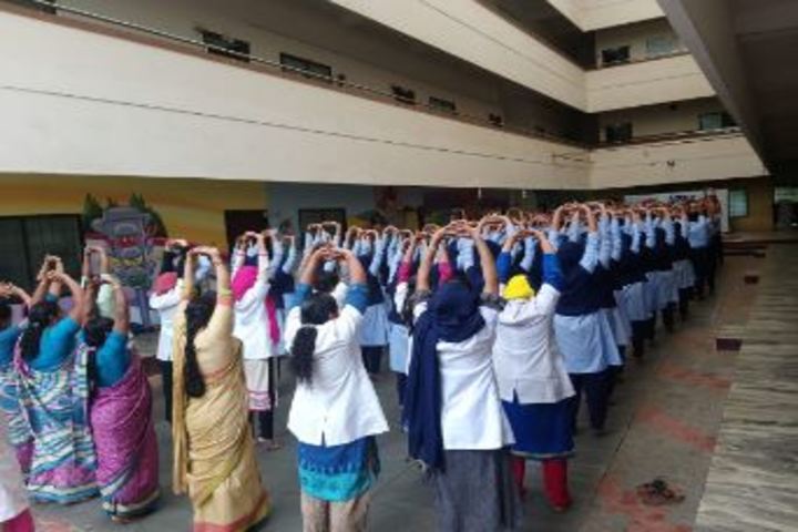 Apex International School-Yoga Day