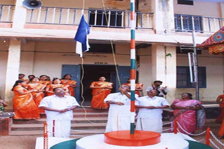 Aravukad Sreedevi English Medium Secondary School-Flag Hosting