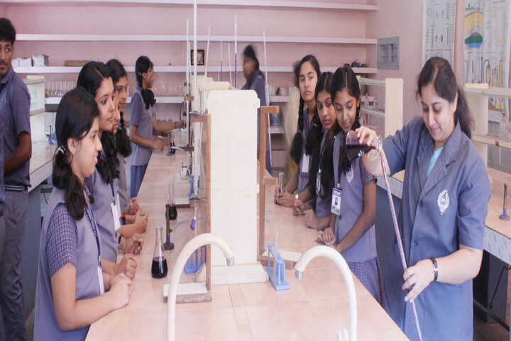 B M M English Medium School-Chemistry Lab
