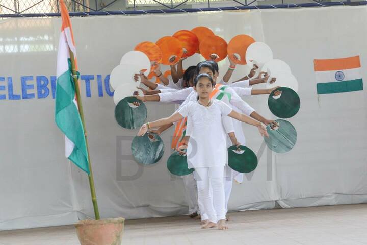 B M Memorial Central School-Independence Day