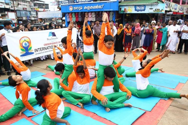 Benchmarks International School-Yoga Day
