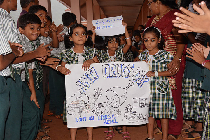 Benhill English School-Anti Drugs Day