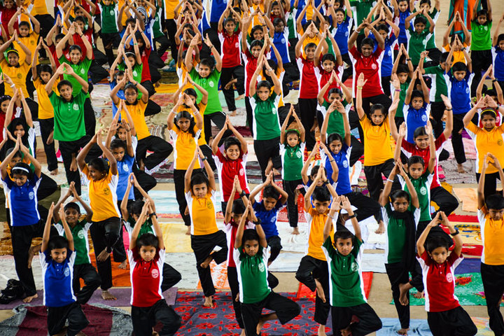 Benhill English School-Yoga Day