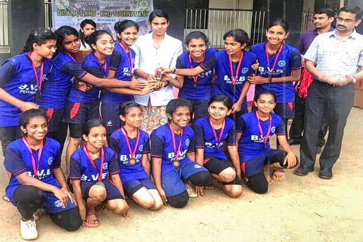 Bharathiya Vidya Bhavan Vikas Vidyalaya-Kho Kho District Level Winners