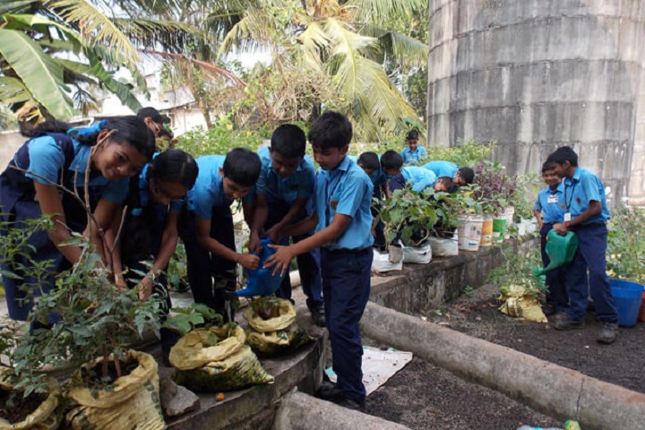 Bharatiya Vidya Bhavan Vidya Mandir-Tree Plantation