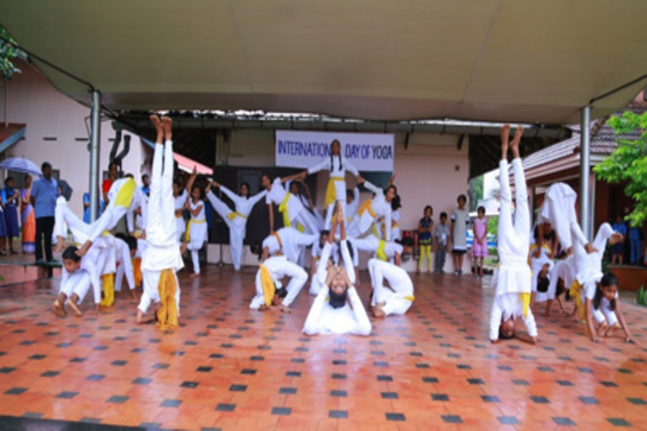 Bhavans Vidya Mandir-Yoga Day