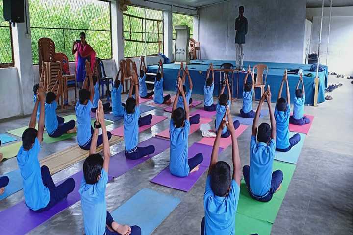 Bhavans Vidya Mandir-Yoga Day