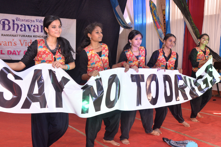 Bhavans Vidyashram Senior Secondary School-No To Drug Event