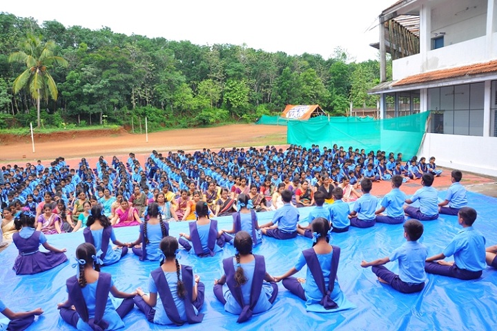 Bhavans Vidya Mandir-International Yoga day