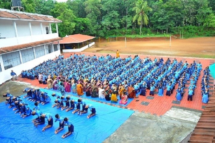 Bhavans Vidya Mandir-Yoga day