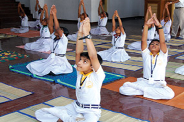 Chavara Darshan Cmi Public School-Yoga Activity