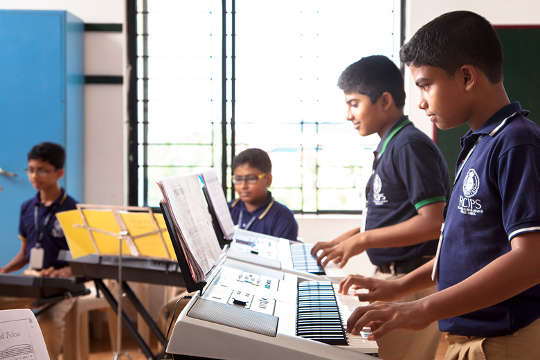 Rajagiri Christu Jayanthi Public School-Organ Room