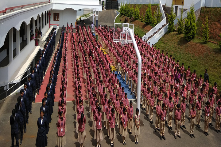 Christu Jyothi Public School-Morning Assembly