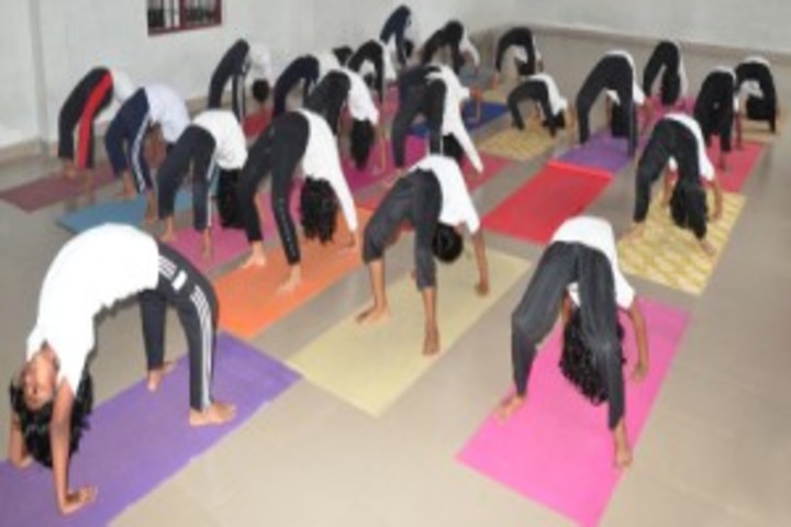 CMI Public School-Yoga Activity