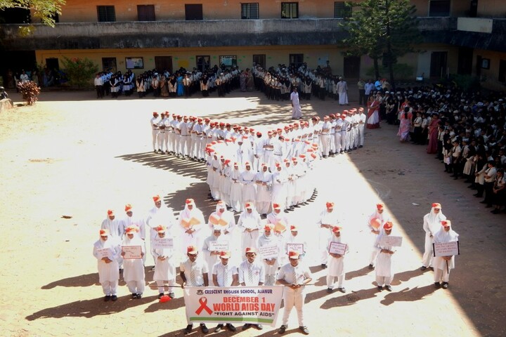 Crecent English School-Aids Day