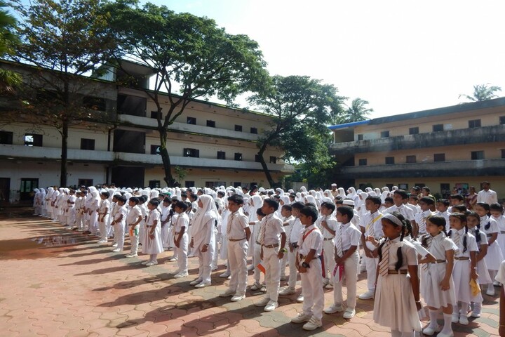 Crecent English School-Morning Assembly